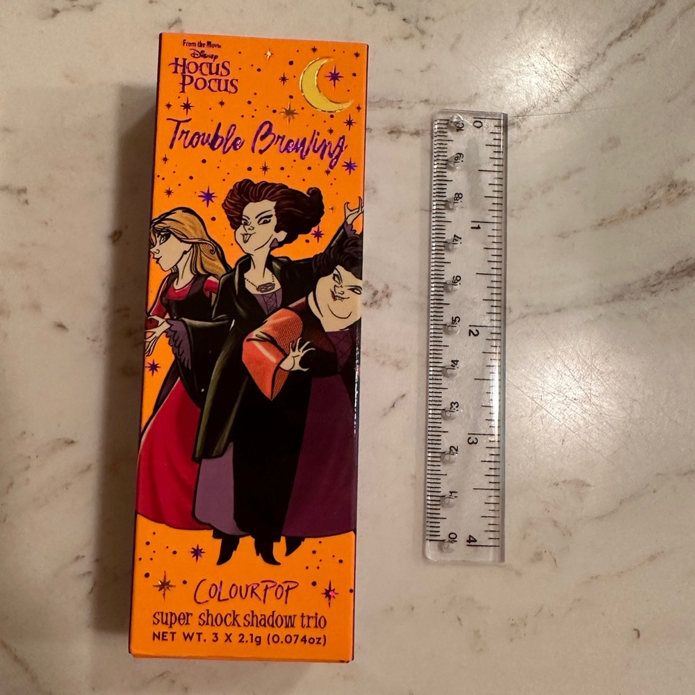 DISNEY Hocus Pocus ColourPop Super Shock Shadow Trio NIB